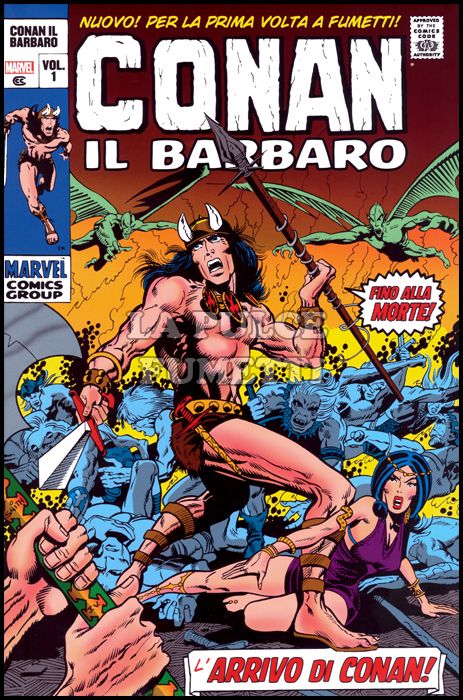 MARVEL OMNIBUS - CONAN IL BARBARO - L'ERA MARVEL #     1: L'ARRIVO DI CONAN!